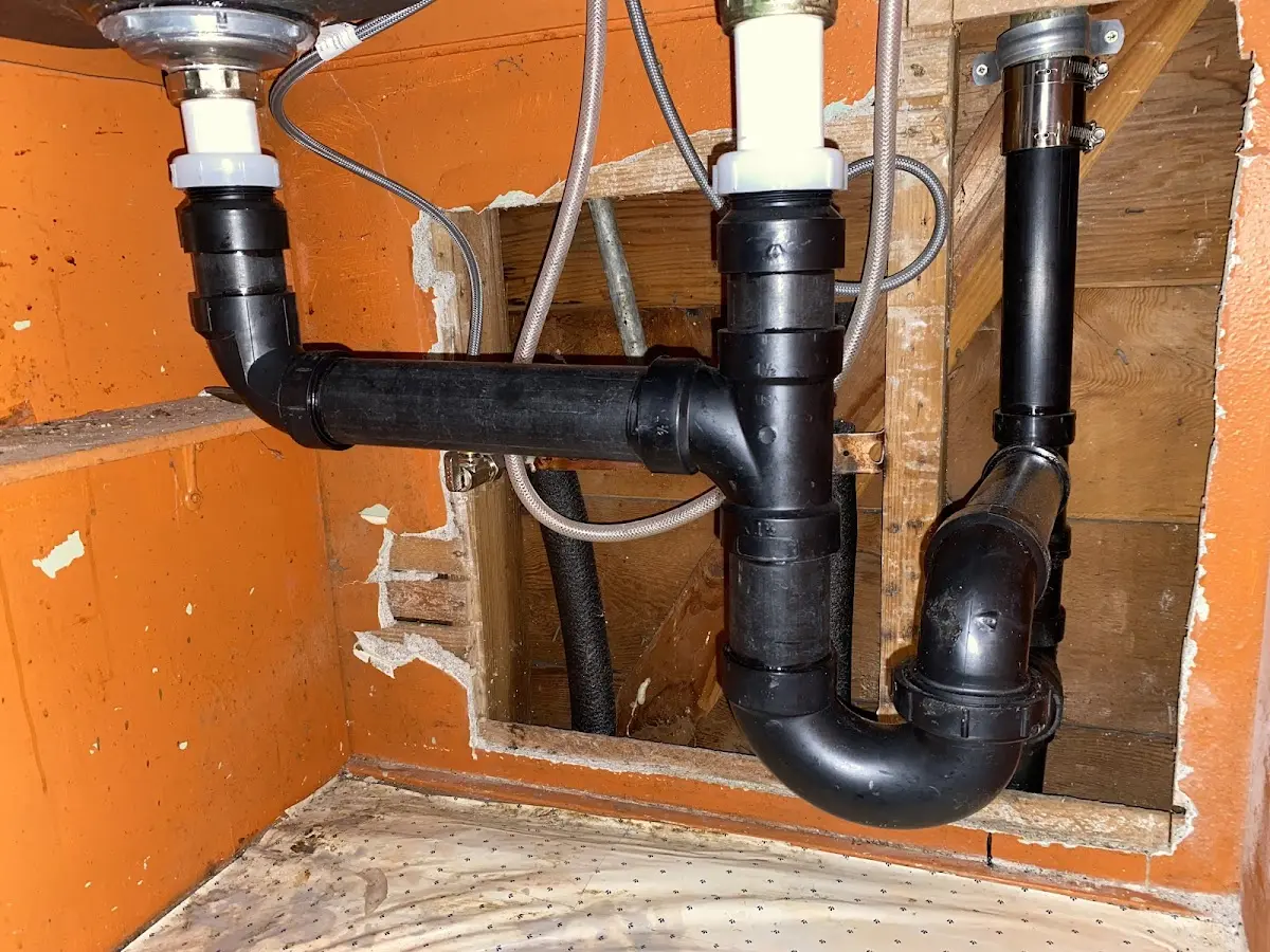 Professional Plumbing Inspection equipment and tools on the job in Iowa Colony